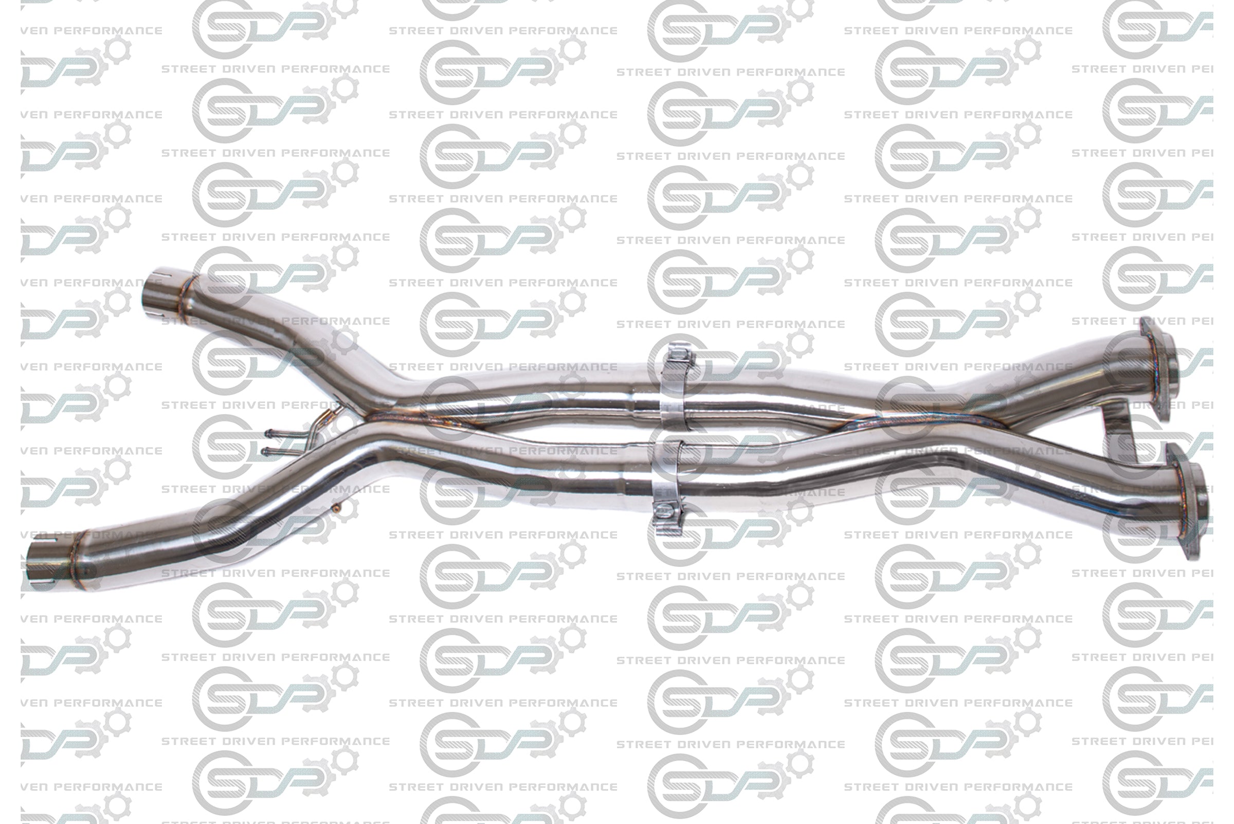 C7 Corvette - 3" Stainless Racing Double X-Pipe Exhaust